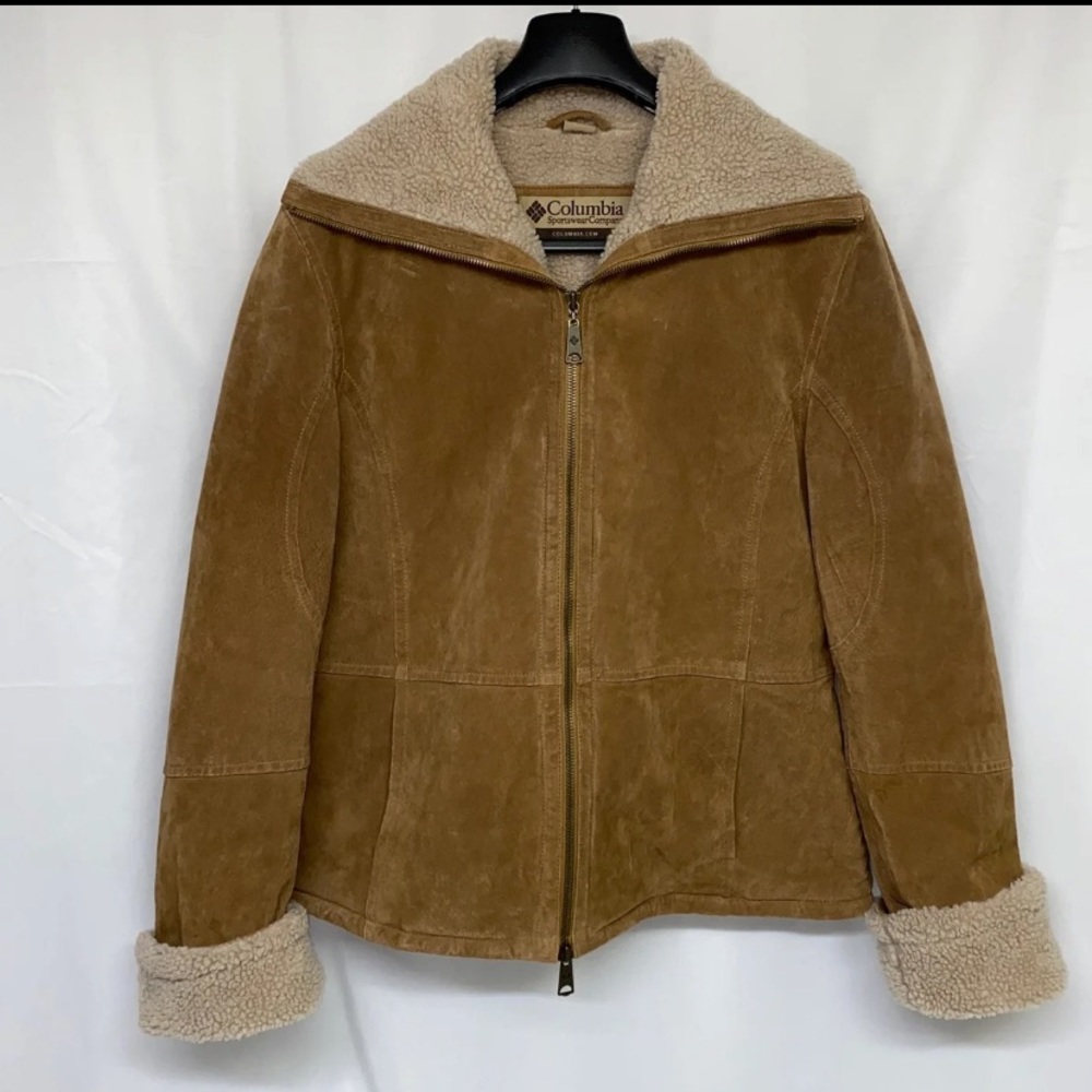 Columbia Sportwear Leather  Jacket